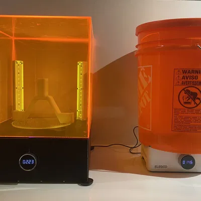 Trạm rửa và làm cứng XL cho máy in 3D Elegoo Jupiter