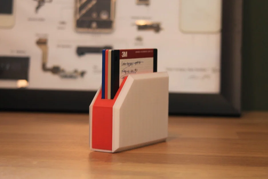 Giá đỡ đĩa mềm làm đế lót cho bàn làm việc - Image 2