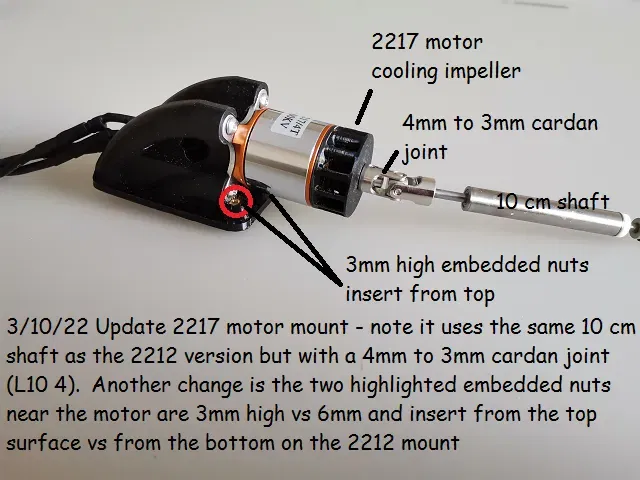 Bơm Jet cho thuyền RC với động cơ 2212/2216/2217/2440 - Image 6