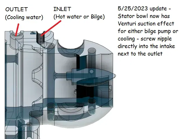 Bơm Jet cho thuyền RC với động cơ 2212/2216/2217/2440 - Image 8
