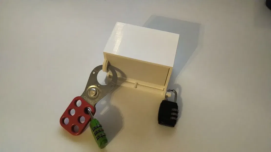 Hộp khóa với hai ngăn cho trò chơi thoát hiểm - Image 1