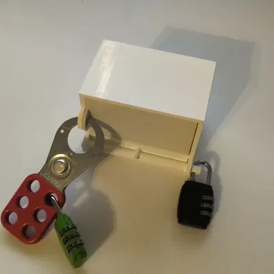 Hộp khóa với hai ngăn cho trò chơi thoát hiểm