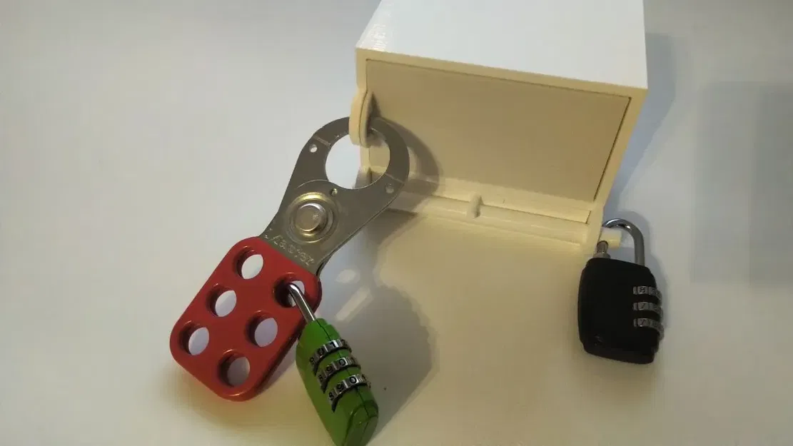 Hộp khóa với hai ngăn cho trò chơi thoát hiểm - Image 2