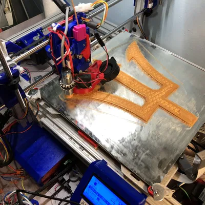 Đinh ba gắn trên chổi cho trang phục Poseidon