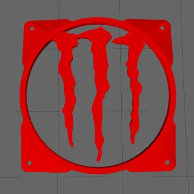 Lưới quạt 120mm cho Monster Energy