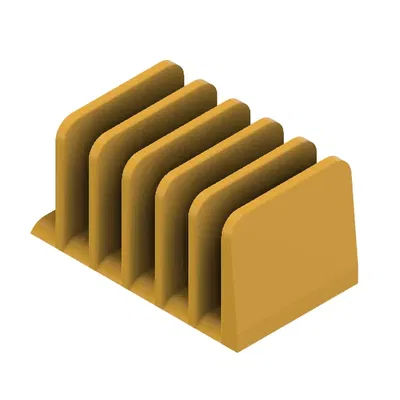 Giá đỡ thớt cắt đứng với nhiều khe cắm