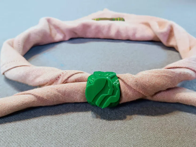 Vòng khăn quàng cổ Girl Scout WAGGGS - Canuto o pasapañuelo - Image 3