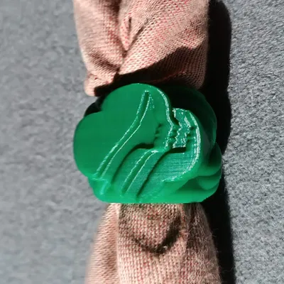 Vòng khăn quàng cổ Girl Scout WAGGGS - Canuto o pasapañuelo