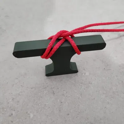 Nút thắt cleat hitch cho thuyền buồm