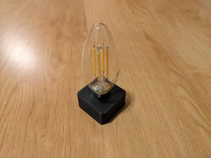 Bộ tổ chức bóng đèn E27 và E14 bằng khối chữ nhật - Image 3