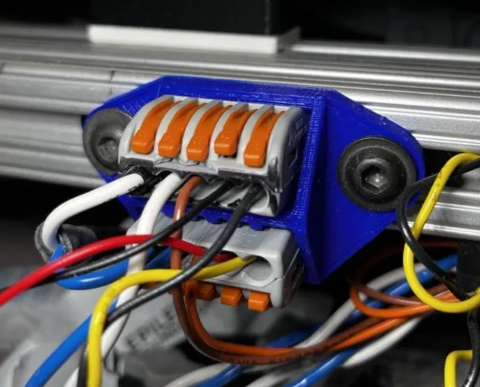 Giá đỡ nguồn WAGO cho thanh nhôm 1010 (8020) - Image 1