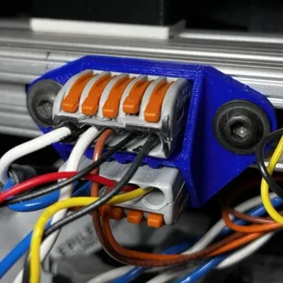 Giá đỡ nguồn WAGO cho thanh nhôm 1010 (8020)