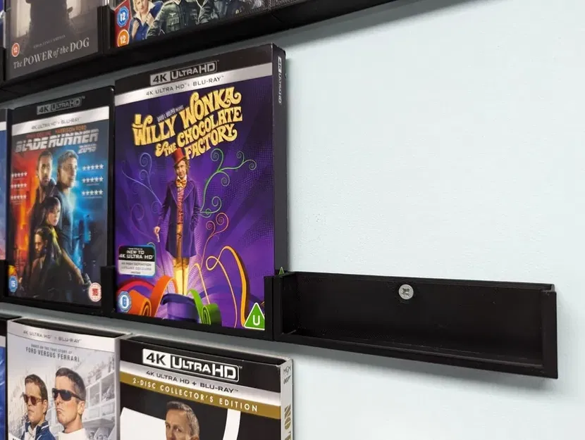 Giá treo tường cho hộp đĩa Blu-ray và DVD - Image 1