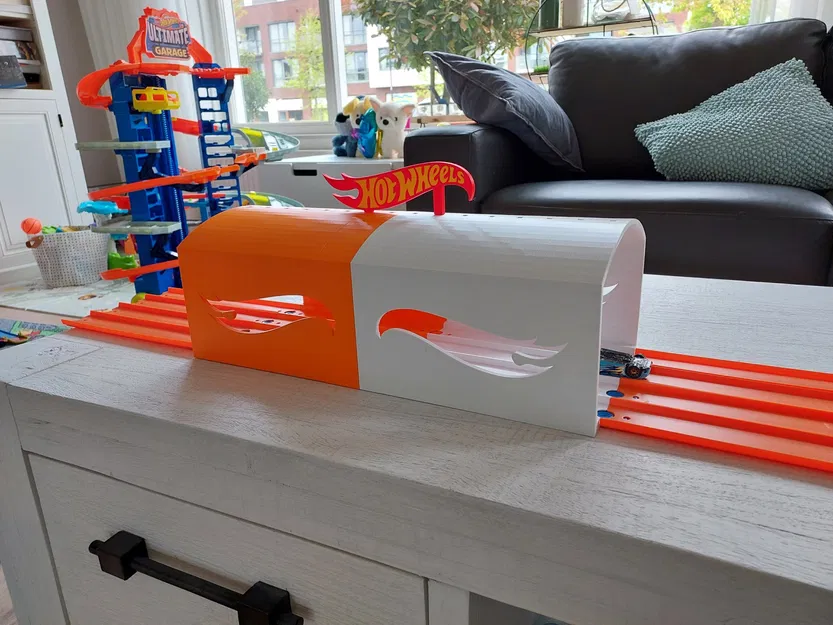 Đường hầm Hotwheels kết nối cho ô tô và xe tải quái vật - Image 3