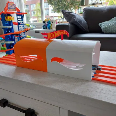 Đường hầm Hotwheels kết nối cho ô tô và xe tải quái vật