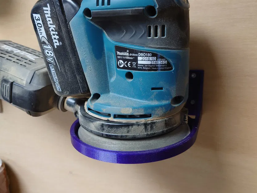 Giá đỡ treo tường cho máy chà nhám Ø125mm - Image 1