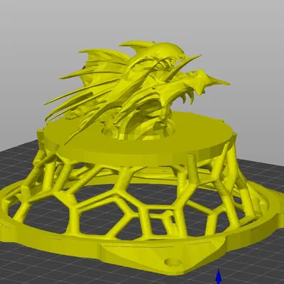 Nữ hoàng reaper từ ark survival evolved trên lưới quạt 120mm