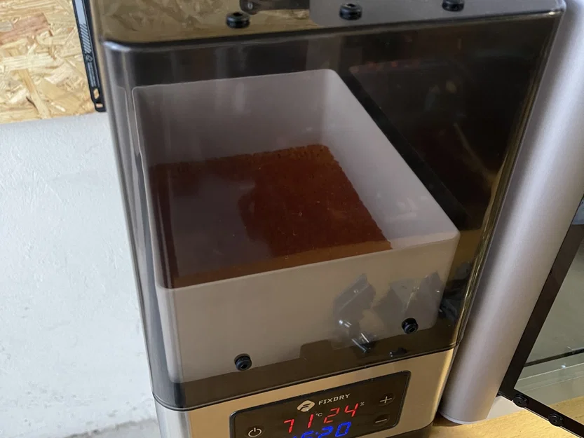 Hộp sấy silica cho viên bi silicat bằng máy sấy filament - Image 1