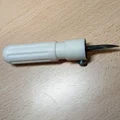 Raschietto - Dụng cụ cạo gỗ với lưỡi từ mũi khoan tái chế - Thumbnail 1