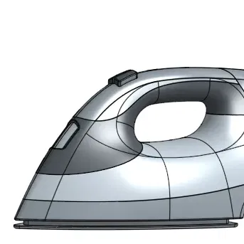 Bàn ủi điện thiết kế chi tiết cho in 3D