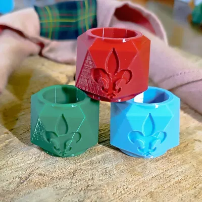 Woggle hoa diên vĩ của hướng đạo sinh Úc