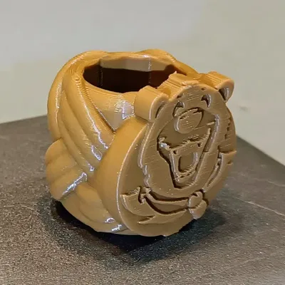 Mô hình Baloo gấu vui vẻ với khăn quàng cổ cho hướng đạo sinh