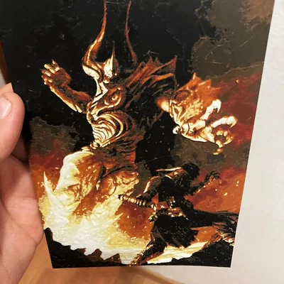 Gabriel Belmont chiến đấu với boss trong Castlevania