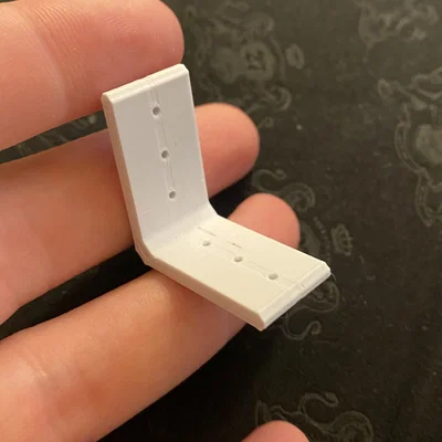 Giá đỡ chữ L cho công việc mộc với đinh gỗ 1.5mm