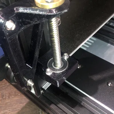 Khối đỡ dưới đã chỉnh sửa với khe hở cho máy in 3D