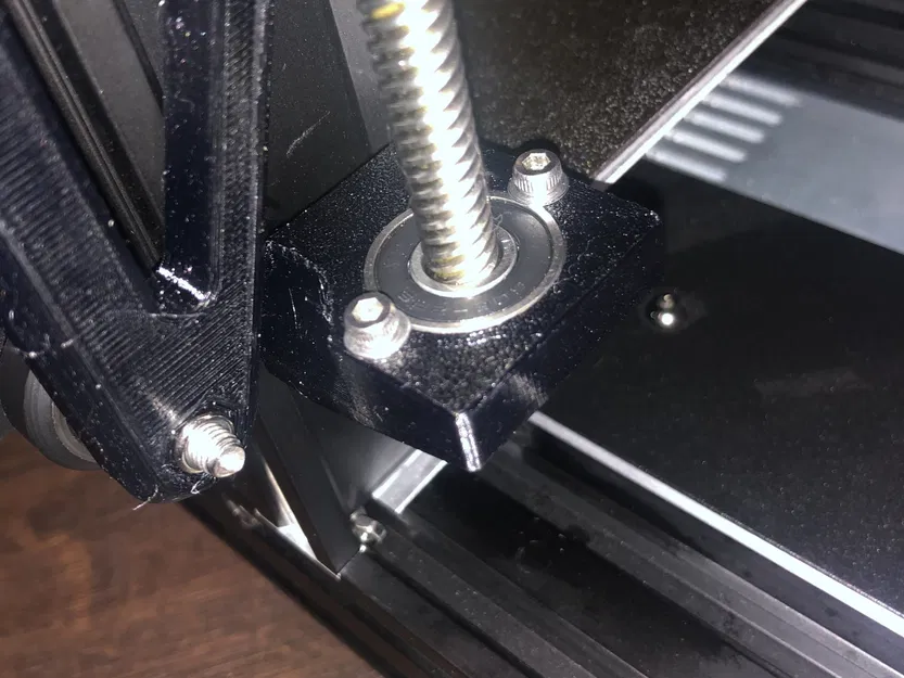 Khối đỡ dưới đã chỉnh sửa với khe hở cho máy in 3D - Image 2