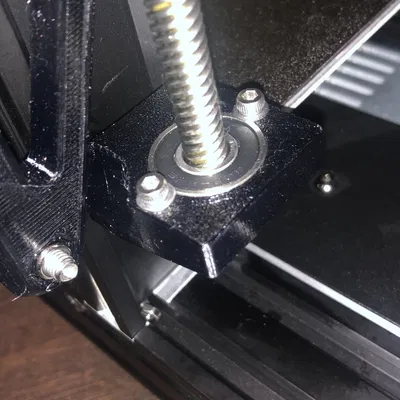 Khối đỡ dưới đã chỉnh sửa với khe hở cho máy in 3D