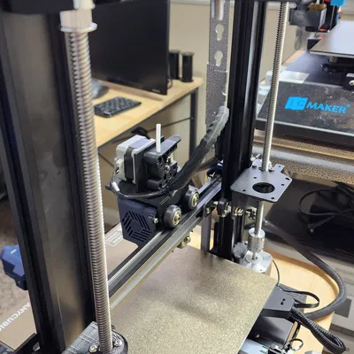 Mô hình cải tiến Dual Z cho Anycubic Kobra Go sử dụng dây curoa