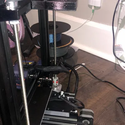 Khối đỡ dưới đã chỉnh sửa với khe hở cho máy in 3D