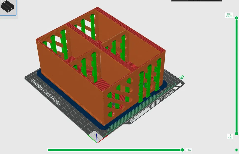 Tủ nhỏ để quản lý đồ dùng trên bàn - Image 2
