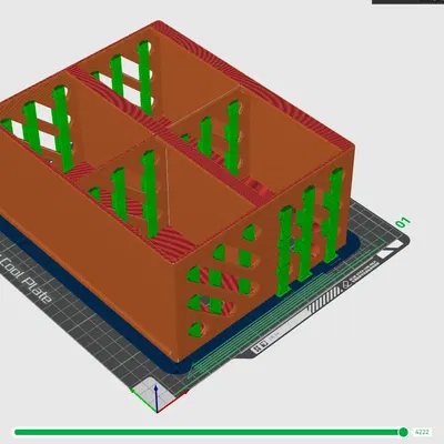 Tủ nhỏ để quản lý đồ dùng trên bàn