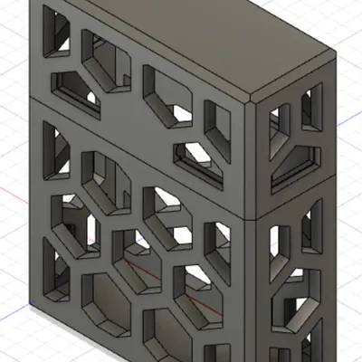 Bộ bài đựng hình lục giác độc đáo