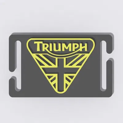Thẻ molle với logo Triumph