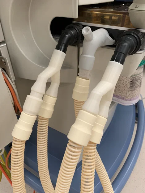 Thiết bị chia mạch và hạn chế lưu lượng cho thông gió phổi... - Image 1