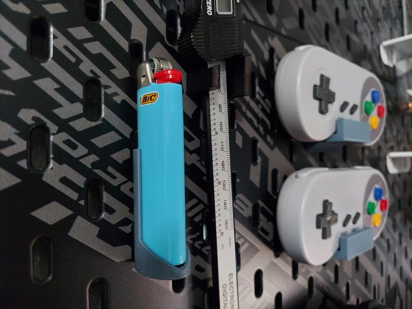 Giá đỡ BIC Lighter cho bảng treo SKÅDIS của IKEA - Image 1