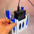 Giá đỡ tổ chức cho bộ sạc pin XTAR VC2 và pin 18650 - Thumbnail 8