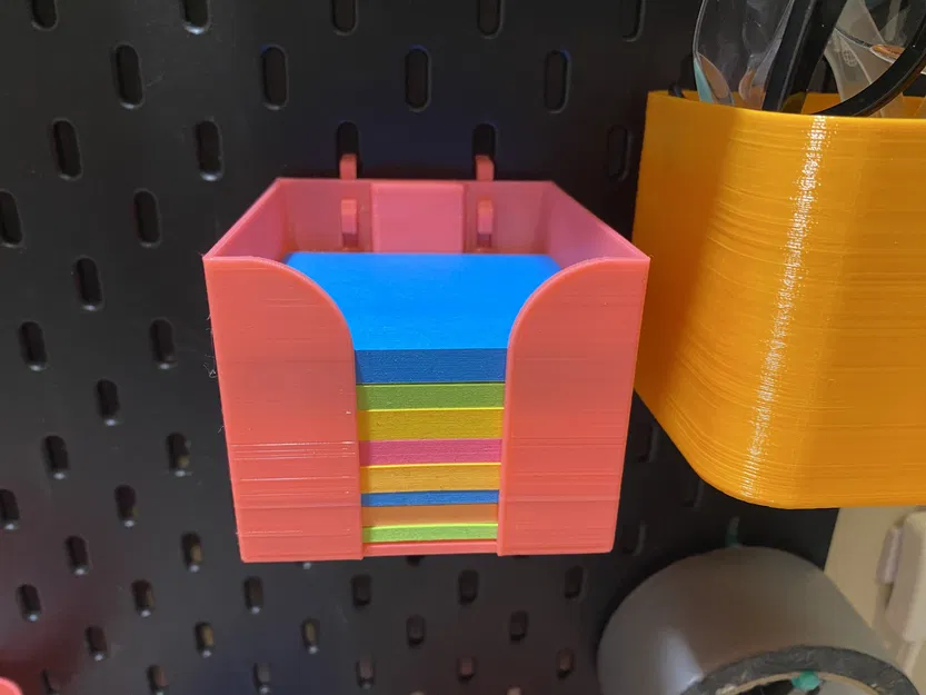 Giá đỡ ghi chú dán 3 inch cho bảng Skadis IKEA - Image 1