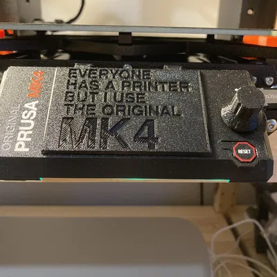 Nắp che chống bụi LCD cho máy in PRUSA MK4 phiên bản remix