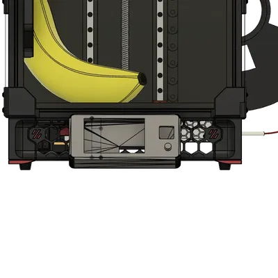 Váy cho màn hình FlyMini12864 trên máy in Voron 0