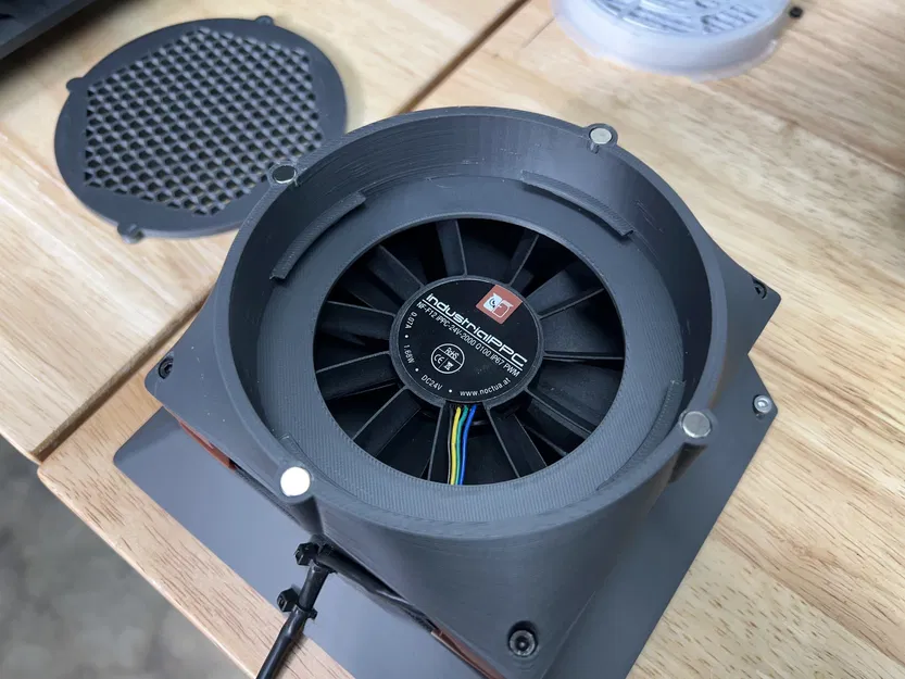 Bộ lọc HEPA Voron 2.4 với nắp từ tính và ren lọc - Image 2