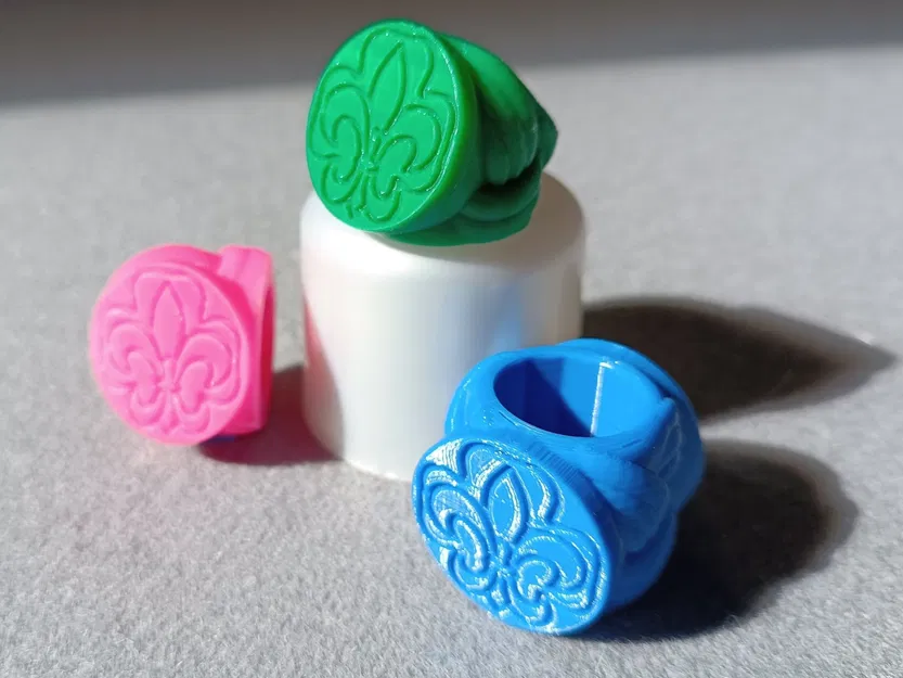 Vòng khăn quàng cổ VCP Wagggs với biểu tượng fleur de lis và tre... - Image 7