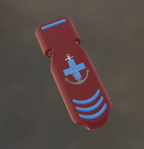 Còi khẩn cấp cải tiến với logo Wopr - Image 1