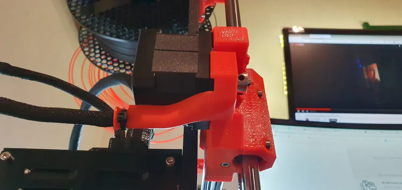 Giá đỡ cáp trục X cho Prusa Mk4(S) - Image 1