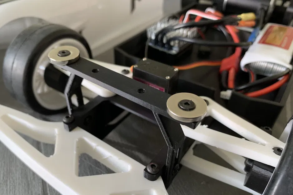 Khung xe điều chỉnh RC tỷ lệ 1:10 với hệ thống treo linh hoạt - Image 3