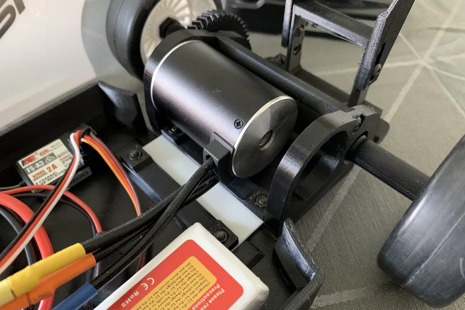 Khung xe điều chỉnh RC tỷ lệ 1:10 với hệ thống treo linh hoạt - Image 5