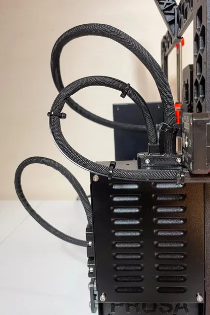 Hỗ trợ giảm căng cho trục X Prusa Mk4 với dây kéo - Image 1